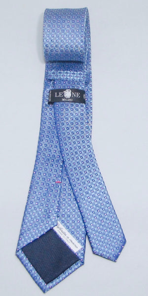 Leone Milano - Classic geometric fantasy, 100% silk tie