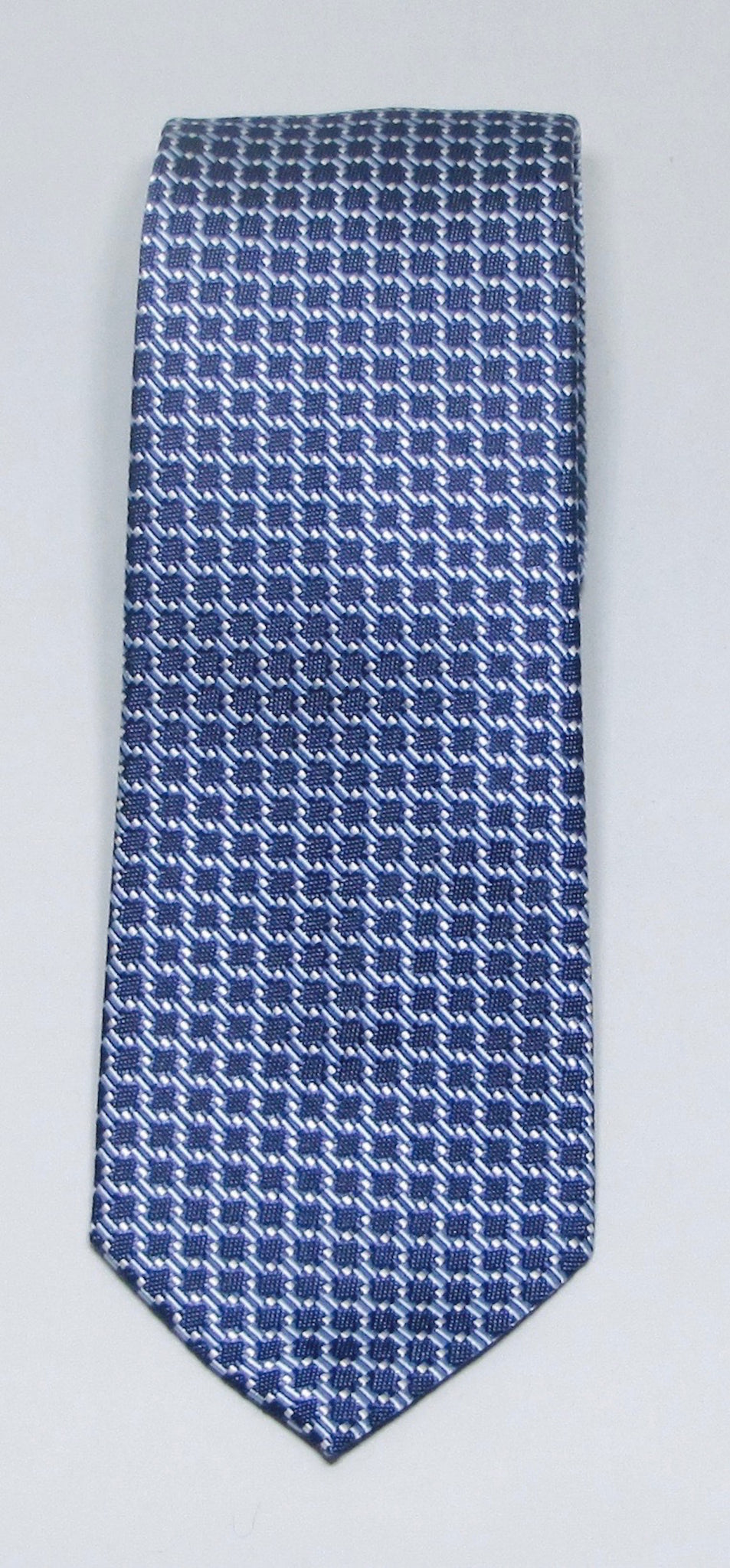 Leone Milano - Classic geometric fantasy, 100% silk tie