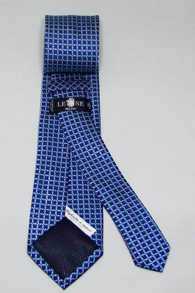 Leone Milano - Classic geometric fantasy, 100% silk tie