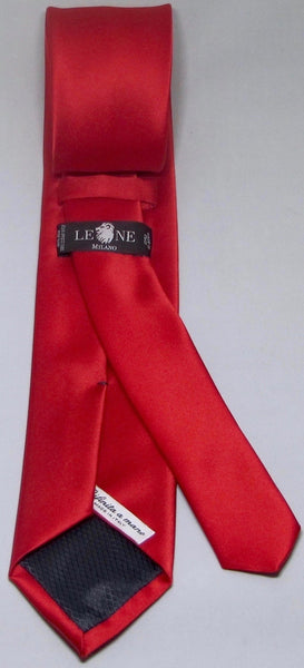 Leone Milano - Classic solid color, 100% silk