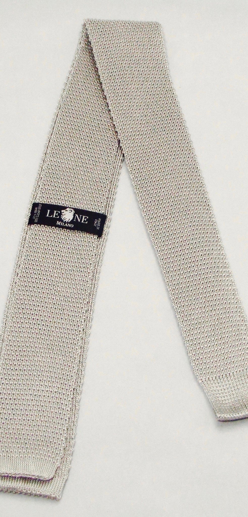 Leone Milano - Tricot, solid color, 100% silk