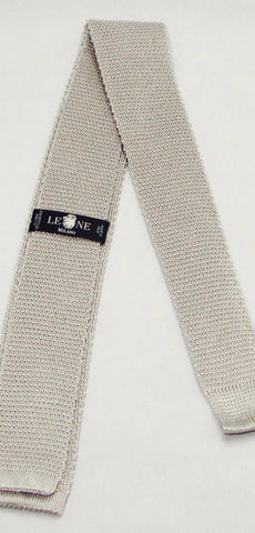 Leone Milano - Tricot, solid color, 100% silk