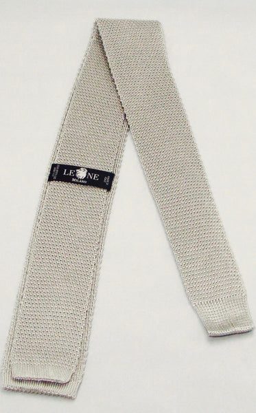 Leone Milano - Tricot, solid color, 100% silk