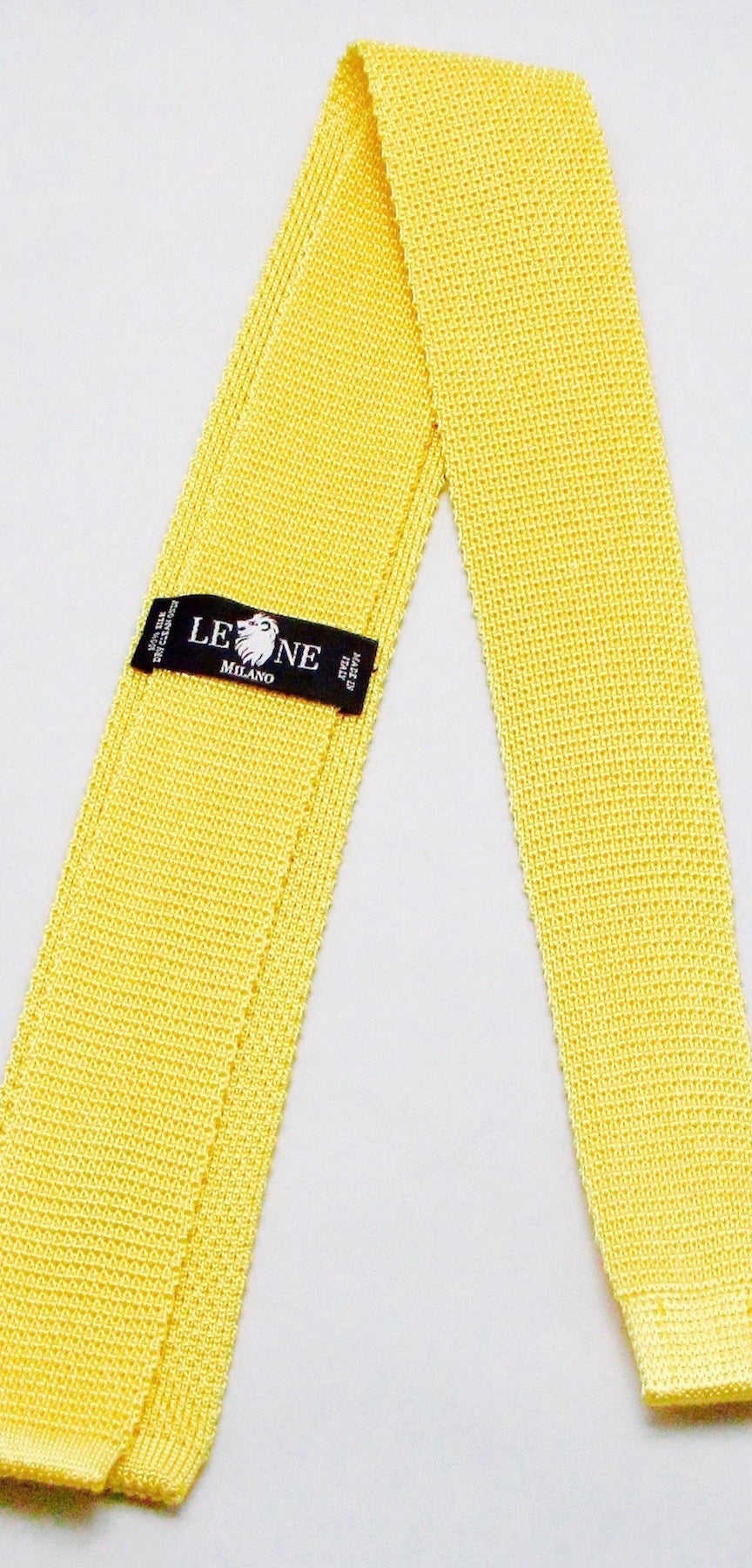 Leone Milano - Tricot, solid color, 100% silk
