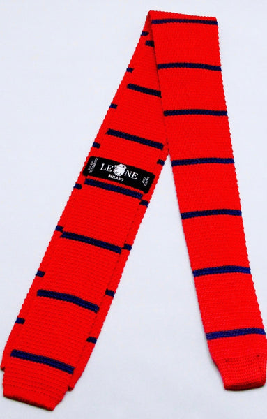 Leone Milano - Tricot, stripes fantasy, 100% silk