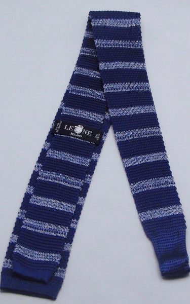 Leone Milano - Tricot, stripes fantasy, 100% silk