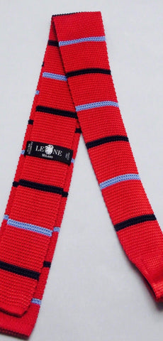 Leone Milano - Tricot, stripes fantasy, 100% silk