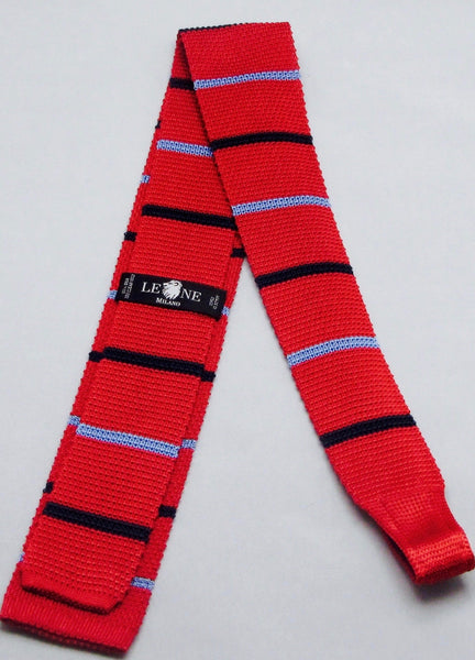 Leone Milano - Tricot, stripes fantasy, 100% silk